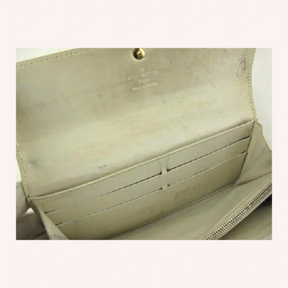 Louis Vuitton Vernis Sarah Bifold Long Wallet